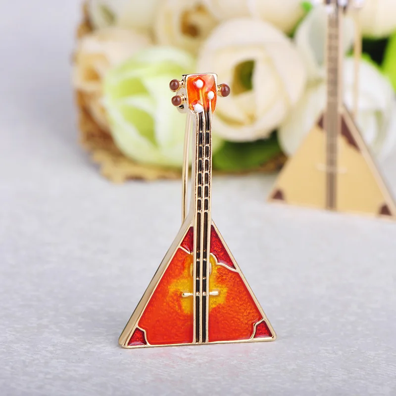 Blucome модная музыкальная гитара креативные броши изысканная эмаль ювелирное