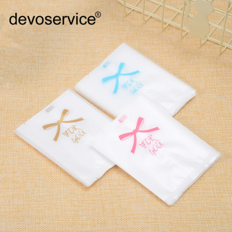 

Милые пакеты для выпечки, 50 шт./лот, пластиковые пакеты для упаковки печенья, подарочный пакет для конфет, упаковка для еды, закуска, десерт, м...