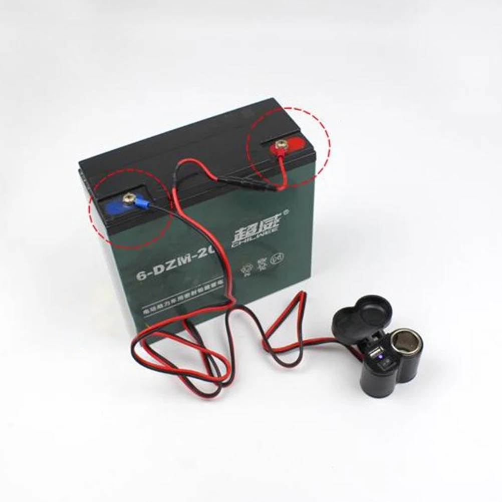 1pc DC 12-24V Car Cigarette Lighter Power Adapter With USB Charger Port Splitter Charge For Automobile Vehicle Truck | Автомобили и