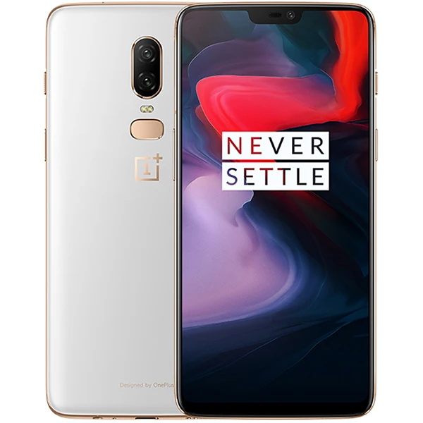 Silk White Oneplus 6, 8 ГБ, 128 ГБ, Восьмиядерный процессор Snapdragon 845, AI, двойная камера 20 Мп+ 16 МП, разблокировка лица, Android 8, смартфон, мобильный телефон - Цвет: Silk White