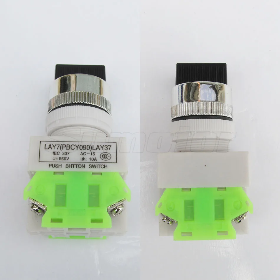 Переменный ток 220В 10А поворотный переключатель контроллер двигателя 4 контакта