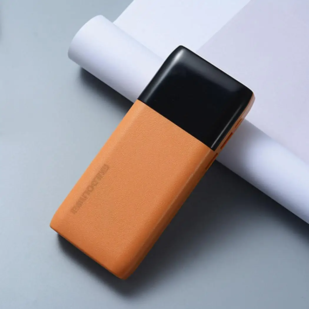 Ультра тонкий двойной USB Powerbank Портативный 20000 Mah быстрая зарядка банк питания
