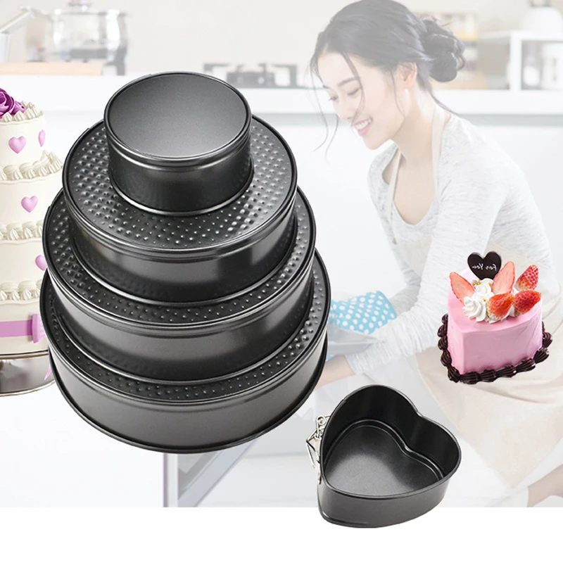 4/6 дюймов кондитерский инструмент выпечка Кастрюля Сердце Форма для торта