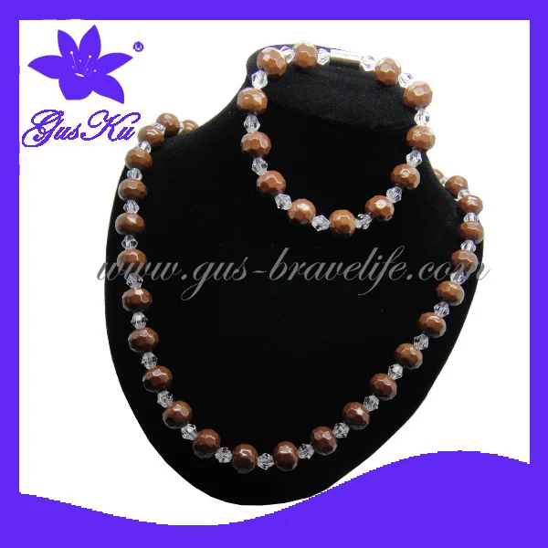 2013 Free shipping factory price GusKu Gus-EN-012 fashion and health care energy jewelry set in tourmaline material | Украшения и