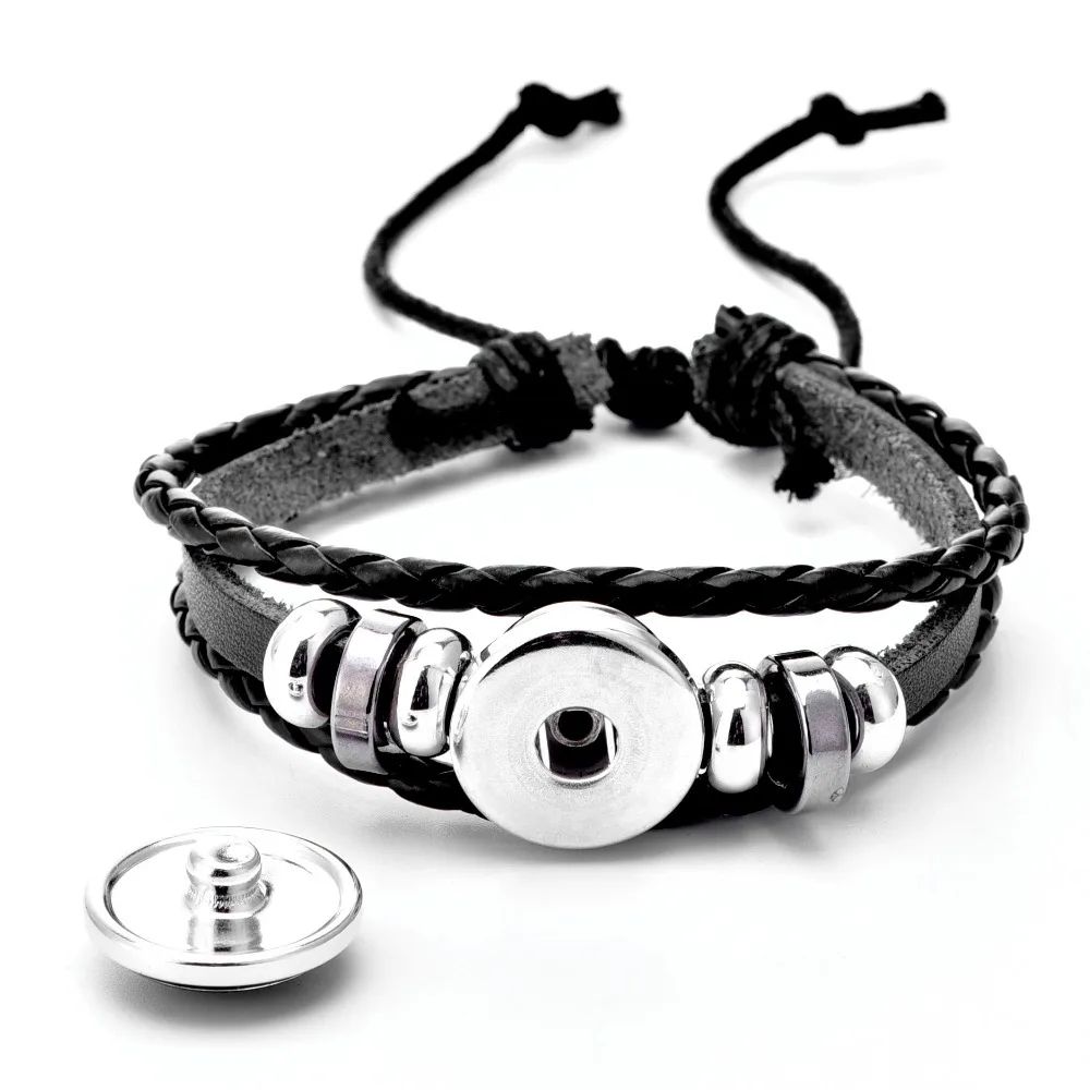 12 знаков созвездий панк черный плетеный кожаный браслет для женщин мужчин весы