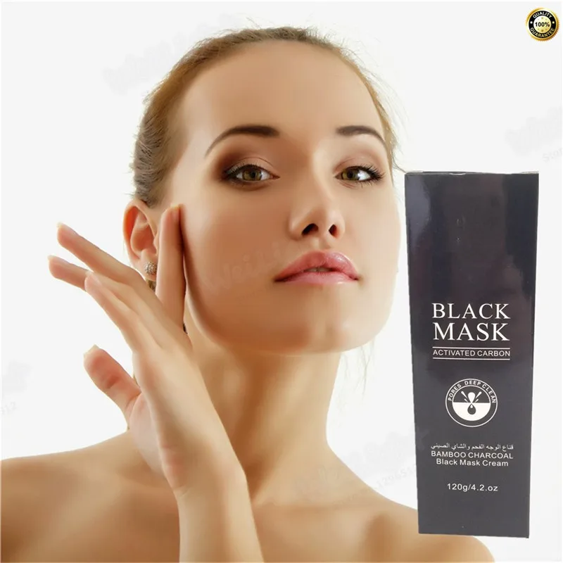 

4.02.OZ/Bottle Black Peel off Mask Mineral Mud Nose Mask Blackhead Removal Pore Strips Clean Skin Acne Remove Face Mask Cheap