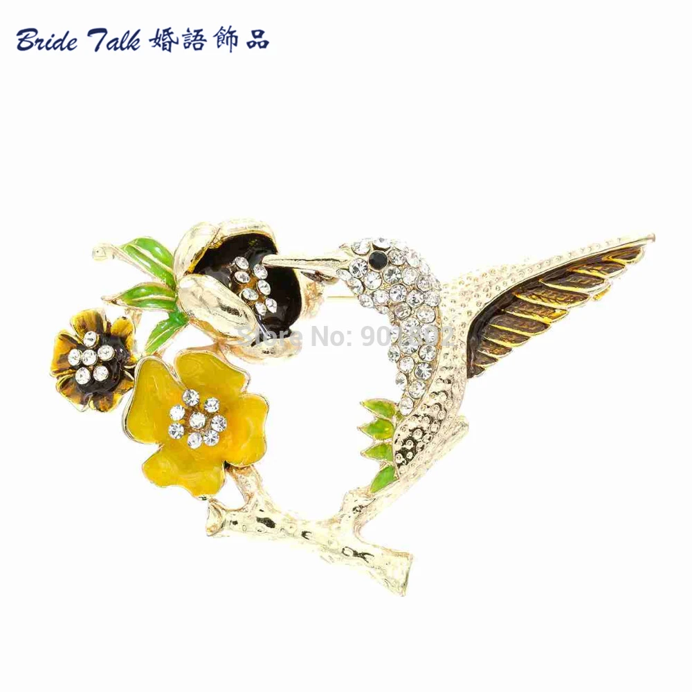 Женская Брошь Стразы с эмалью 6 цветов|pins for women|brooch pins womenbrooch |