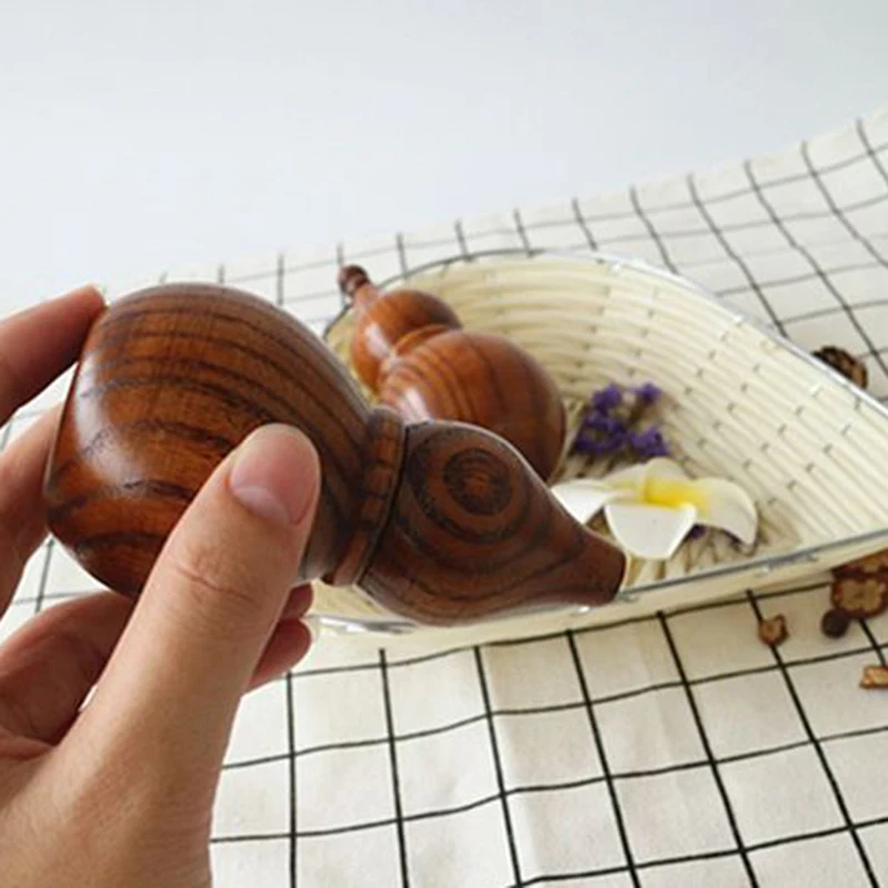 2020 креативный стиль деревянная Тыква Мини Портативная зубочистка держатель дома