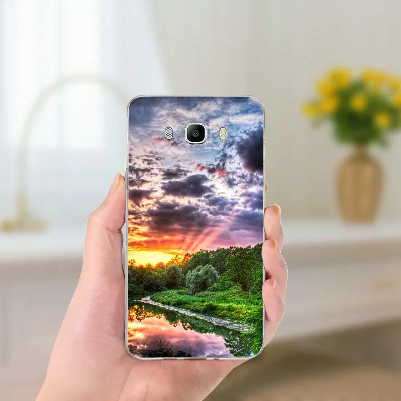 Beautiful Scenic Spots Soft TPU Silicone Mobile Phone Cases Bags for Samsung Galaxy J1 J2 J3 J5 J7 2015 2016 2017 Coque Shell | Мобильные