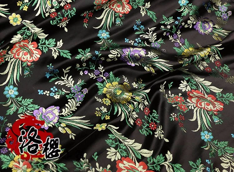 Тканый дамасский Улучшенный костюм cheongsam шелковая ткань одежда жаккардовая парча ткань