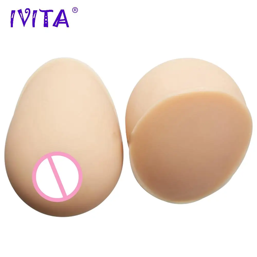 IVITA 1000 г бежевые реалистичные силиконовые груди формируют накладные для женщин