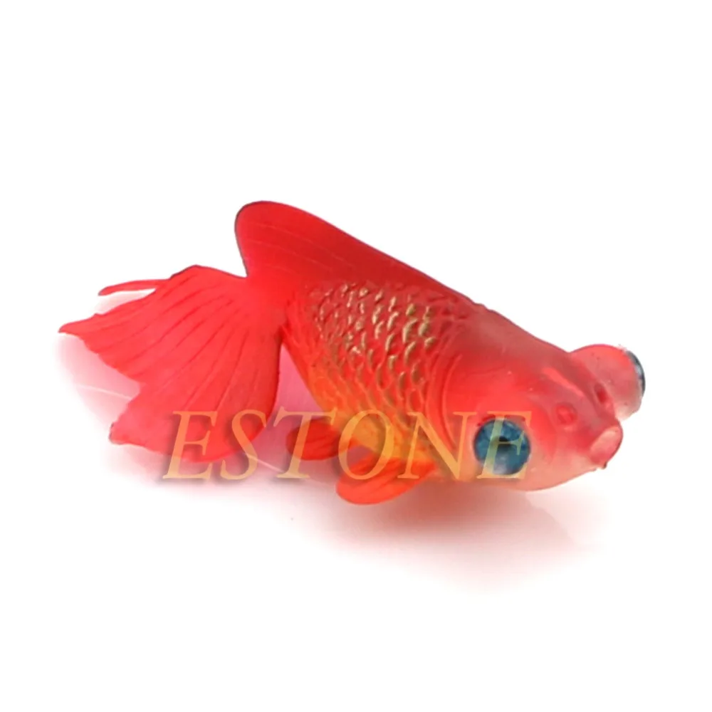 Декоративная искусственная светящаяся рыбка для аквариума | Дом и сад