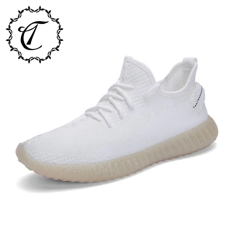 CatriCa Summer Hot Sale Knit Breathable High Quality Male Men Shoes Designer Trainers Fashion Sneakers 2019 Gray White L-A-22 | Обувь