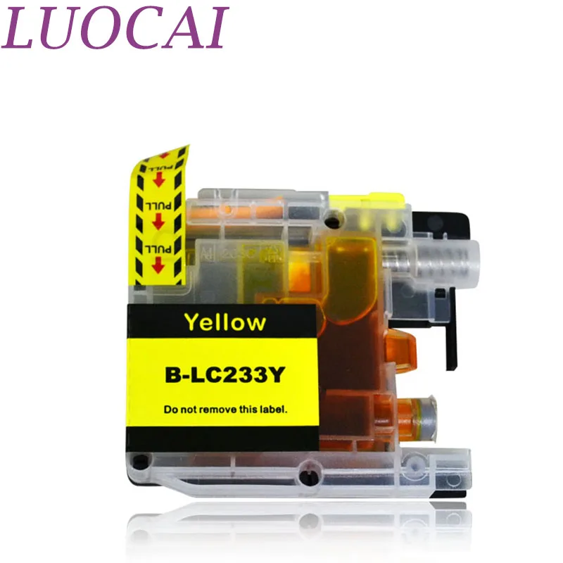 Совместимые чернильные картриджи LuoCai LC233 LC231 4 шт. для принтеров brother MFC-J4620DW J5720DW