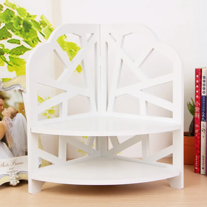 Двойной Слой Таблица Уголок Полка Для Журналов Европы Тип Резьба Небольшой