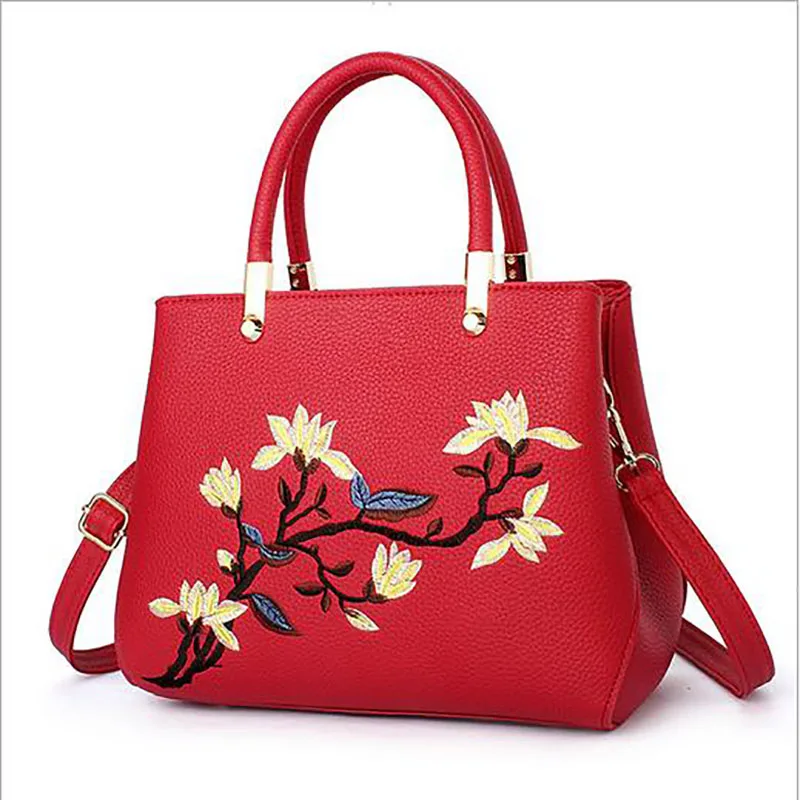 INHO chency брендовые роскошные дизайнерские сумки с вышитыми цветами шопперы для