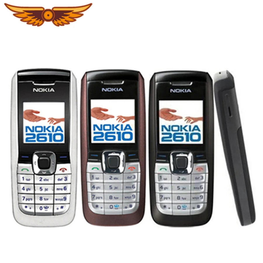 2610 быстро перепрошитый Nokia Самый дешевый оригинальный мобильный телефон