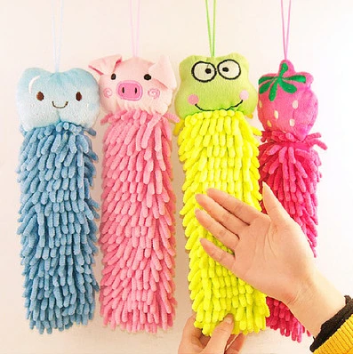 

BBD121 Hot sale promotion cartoon child adult hand towel useing kitchen cute Microfiber Fabric 3pcs/lot wholesale