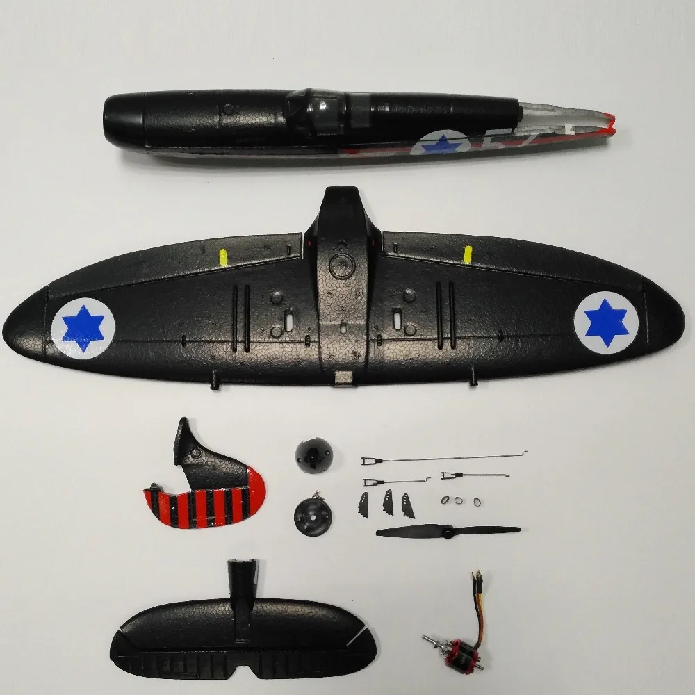 Небесный Ангел 665 мм Spitfire маленький RC Warbird модель