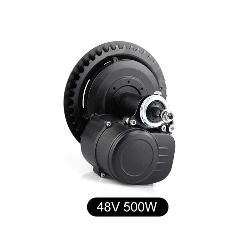 DIY электрический велосипед 48 в 500 Вт 36 В 350 Вт 250 Вт Tongsheng tsdz2 Mid Drive двигатель конверсионный комплект велосипедный двигатель Датчик крутящего момента с батареей - Цвет: 48V 500W NO BATTERY