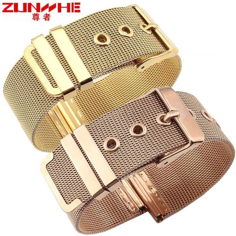 Для DW металлический ремешок для часов мужчин и женщин Милан стальная полоса