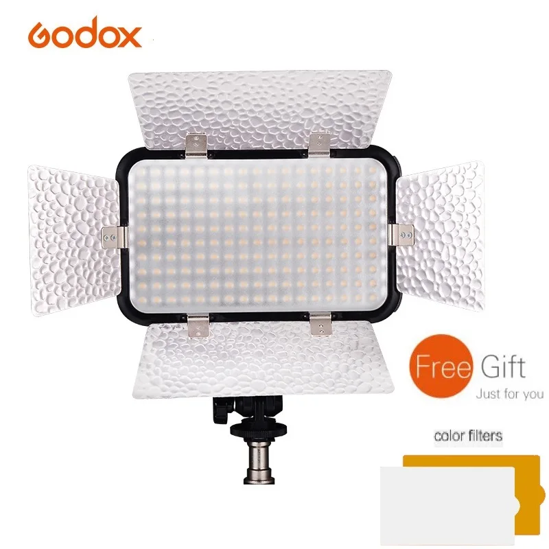 Godox светодиодный 170 II Видео ламсветильник LED с отражателем и фильтром светильник