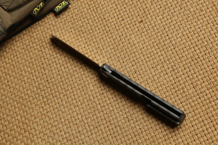 Два солнца TS67 D2 лезвие Flipper мяч складной нож титановый кемпинг охотничий