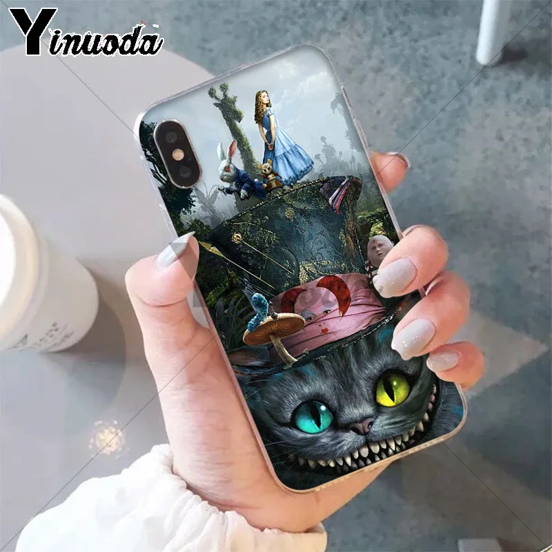 11pro MAX Алиса в стране чудес Чеширский кот красочные милые аксессуары для телефона