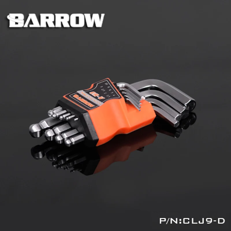 Barrow CLJ9 D Hex комплекты гаечных ключей короткая шаровая Головка один комплект из 9 1 5/2/2.5/3/4/6/8/10 мм|Кулеры и
