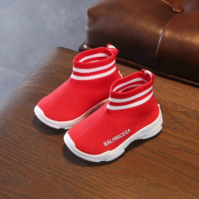 2019 1 To 5 Years Old Kids Sports Shoes Non-Slip Fashion Soft Boys And Girls Casual Breathable Baby Running Cute |