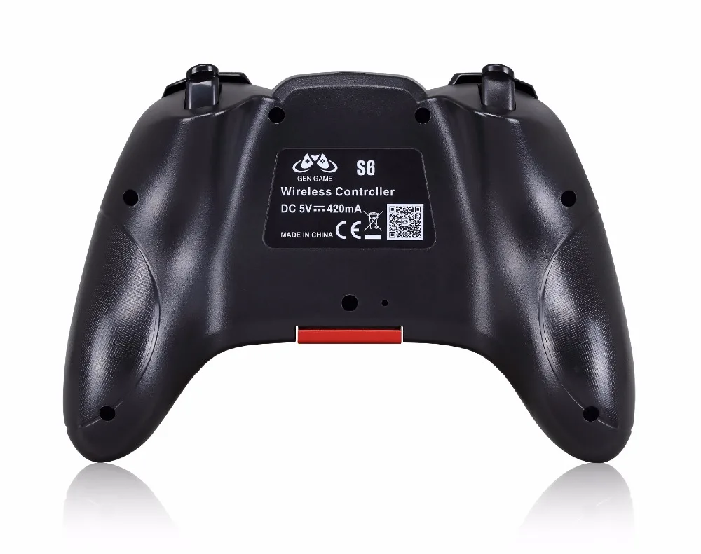 GEN GAME S6 Deluxe Pack беспроводной Bluetooth геймпад Вибрационный джойстик игровой