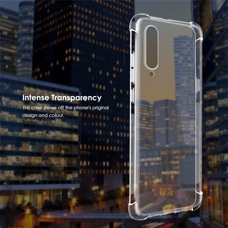 Qosea Phone Case For Xiaomi Redmi K20 Pro Transparent Ultra-thin Silm Silicone Soft TPU Mi 8 9 Lite Coque Cover |