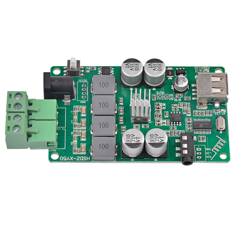 AIYIMA 2*50 Вт TPA3116 Bluetooth 4 2 Amplicador 0 канальный стерео цифровой усилитель плата AUX USB