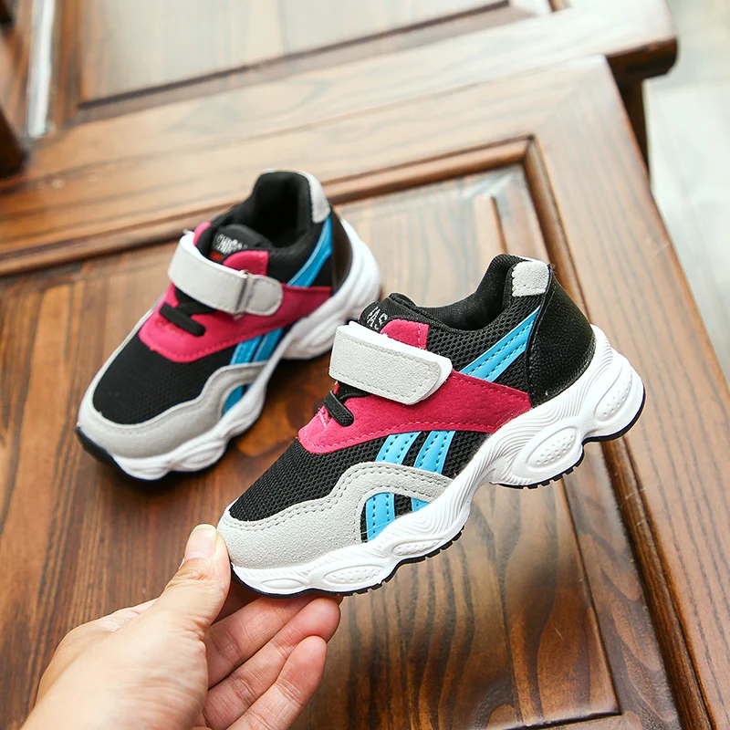 Детская обувь детская для мальчиков Повседневные детские кроссовки кожаные