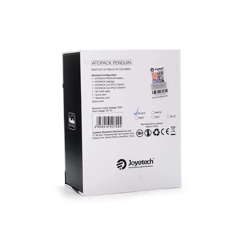 Оригинальный Joyetech атопакк Пингвин компактный стартовый набор с 8 мл/2 0 мл бак 2000