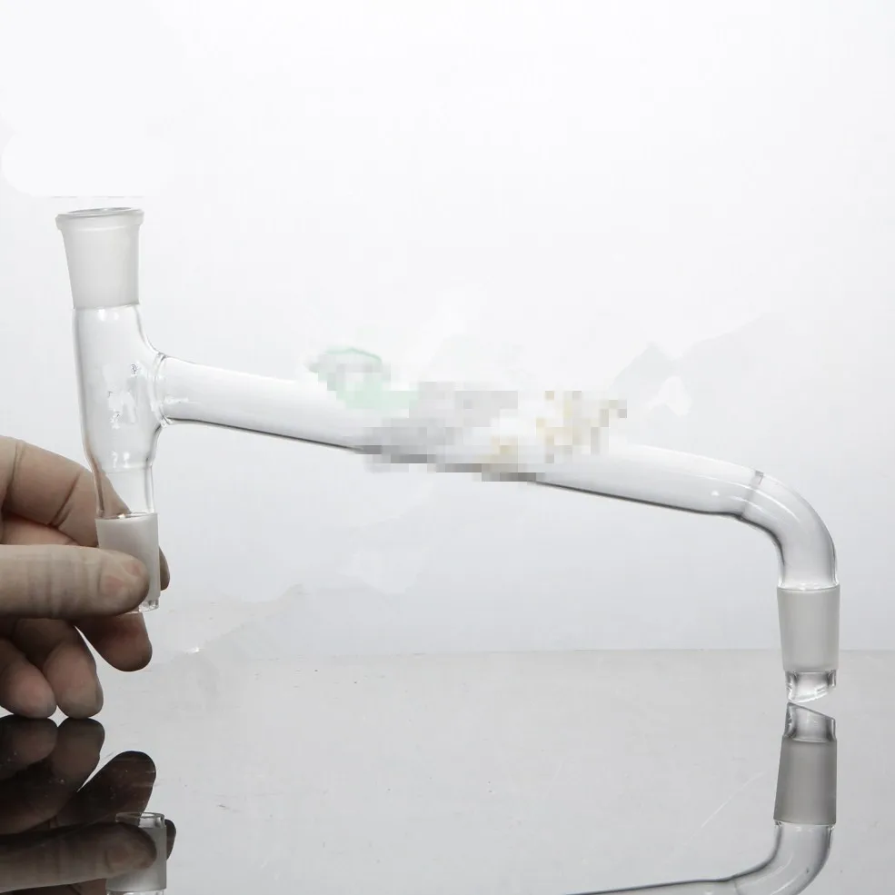 

24/29,Glass 3-Way Adapter,Distillation Head,Oblique Down Type,Lab Glassware XWJ