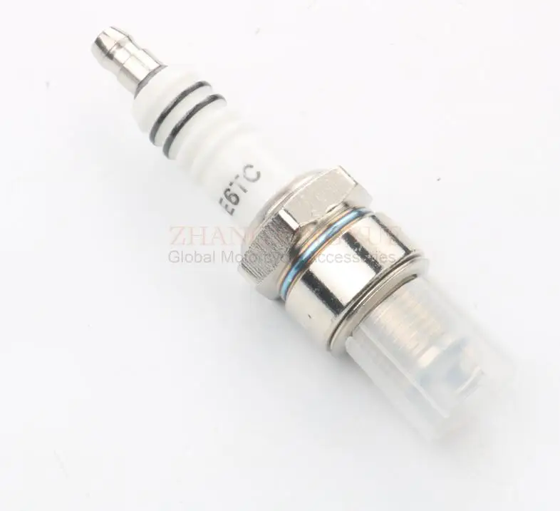 E6TC spark plug 90cc тонкий УФ-фильтр 49 мм с фиксированным фокусным расстоянием большой апертурой цилиндр комплект и бакелита коленчатого вала для CH-мото WSM SM гоночный 50 wxe Enduro гонки 50cc AM6 евро 2 2 T - Цвет: E6TC spark plug