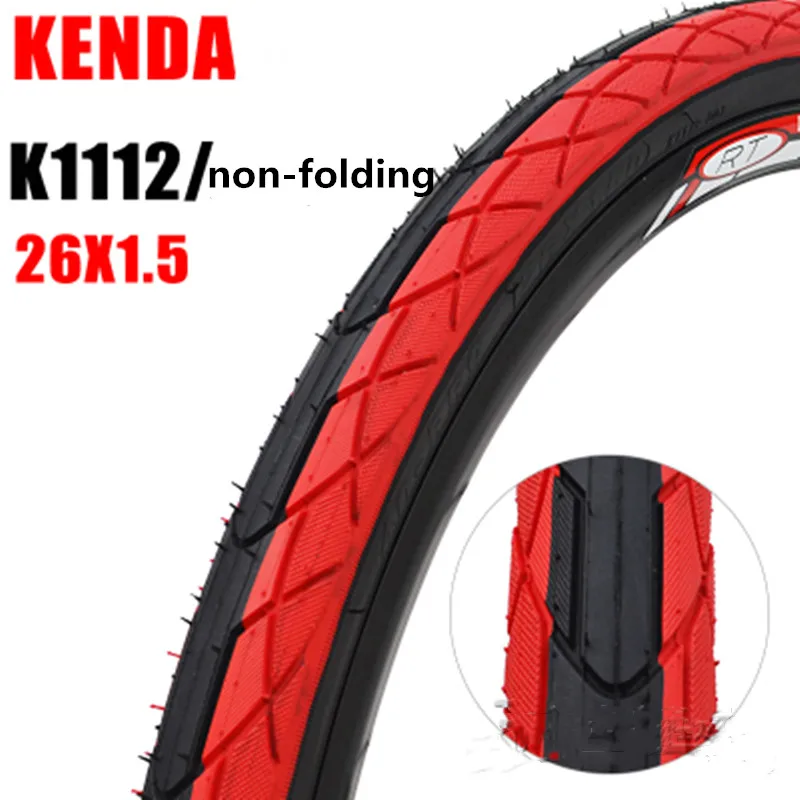KENDA k1112 велосипедная шина для горного велосипеда 26*1,5/1,75 прокалывающаяся Складная/не складывающаяся велосипедная шина