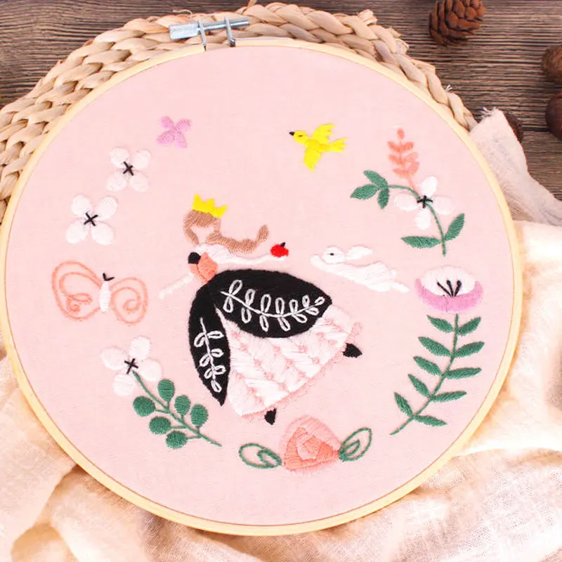 DIY ленты для вышивки для начинающих наборы для рукоделия вышивка крестиком Красочные цветы и суккуленты и венок настенные художественные украшения дома