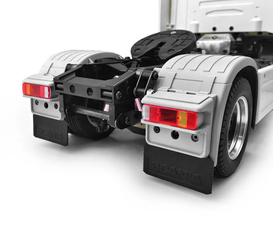 Новый грузовик tamiya scania двусторонний задний грязевой/крыло для 1/14 масштабе