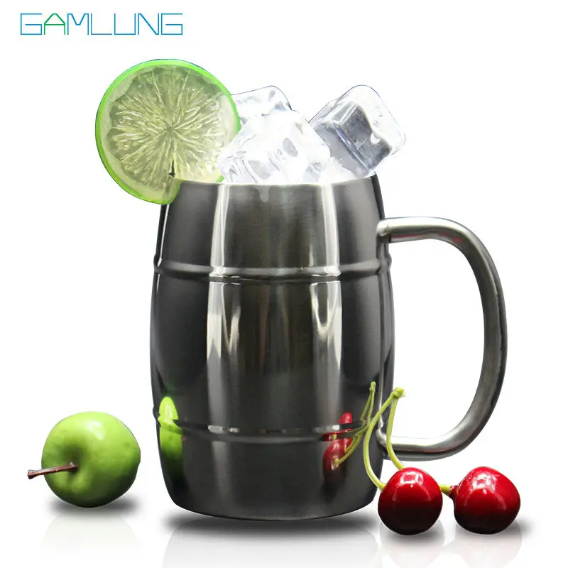 Бренд gamlung Подарочная коробка из нержавеющей стали бочка пивная кружка Танкард