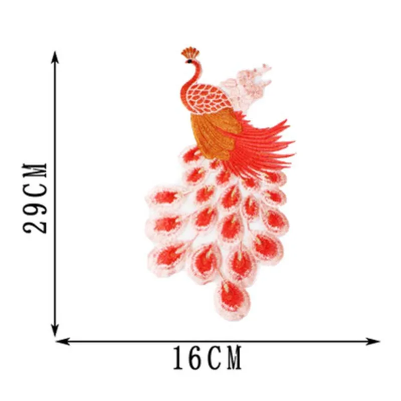 Винтажная вышитая ткань аппликация футболка Ципао джинсовое платье сумки одежда