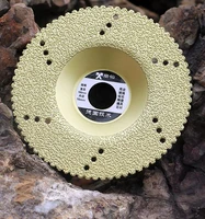 diamond brazing grinding piece ceramic stone glass vitrified brick corner grinding machine sanding plate wheel