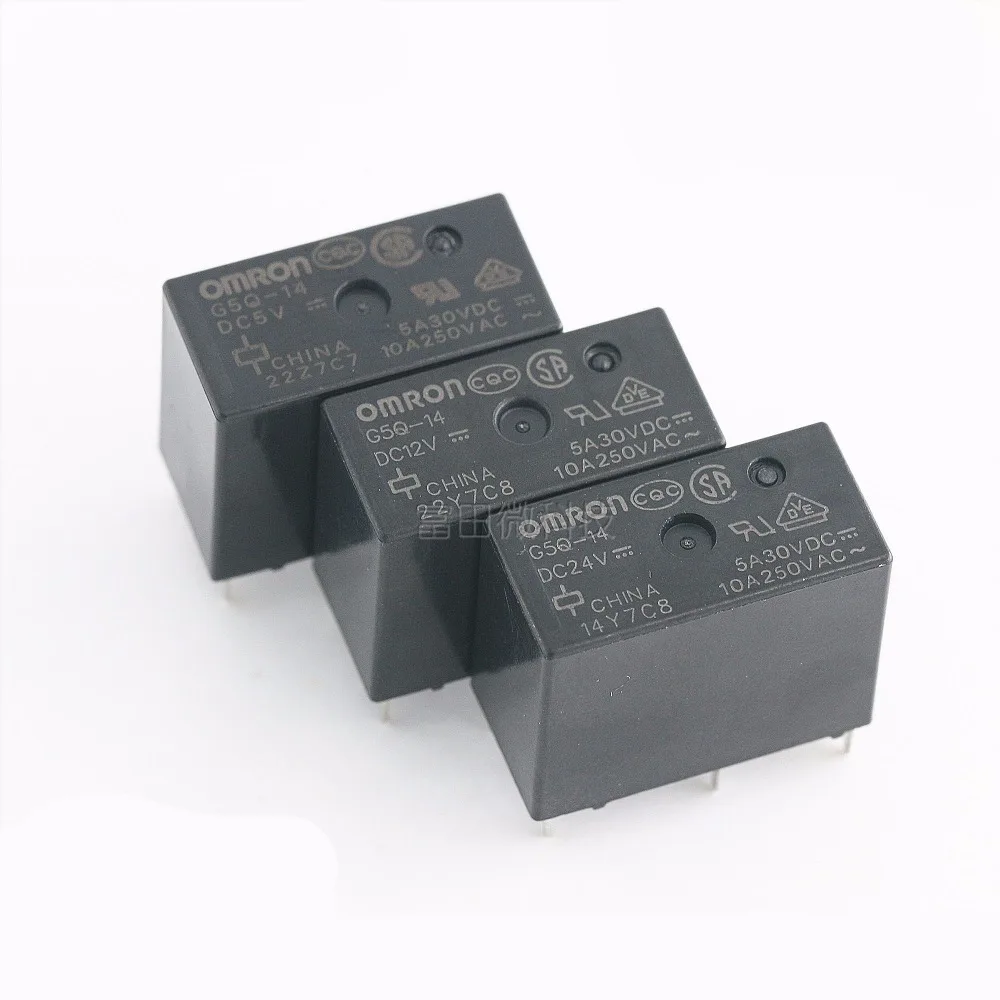 5 шт./лот реле G5Q-14-DC5V G5Q-14-DC12V G5Q-14-DC24V 5PIN