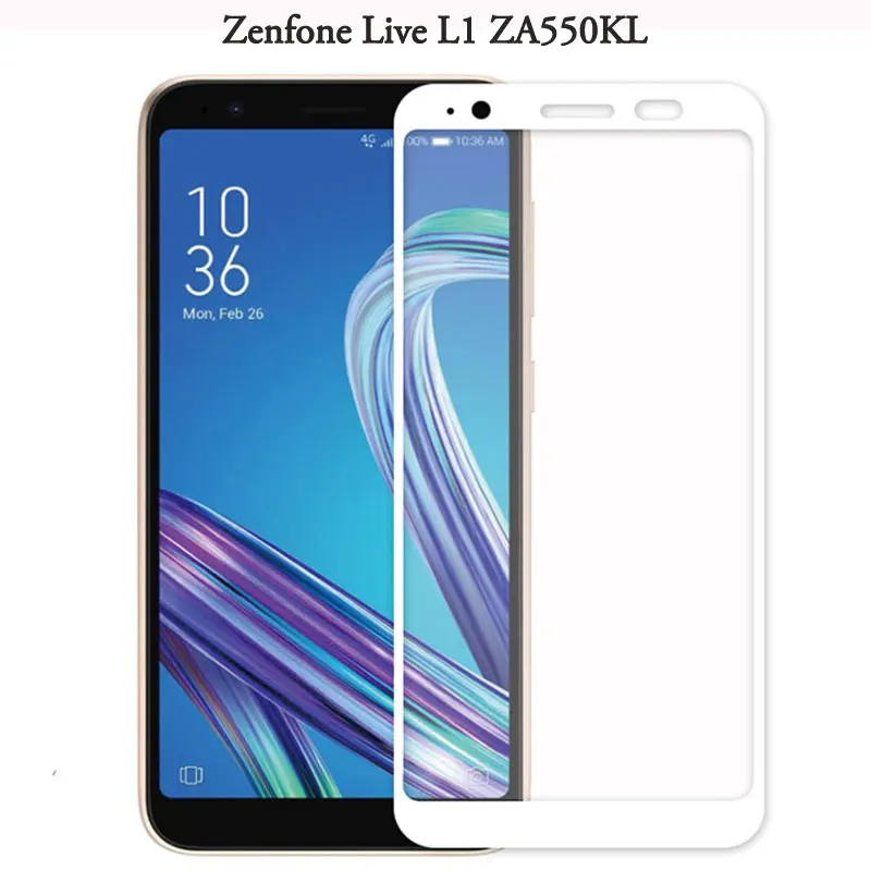 Закаленное стекло для Asus Zenfone Live L1 ZA550KL Защита экрана для Zenfone Live ZB501KL X00RD защитное стекло ZA 550KL пленка