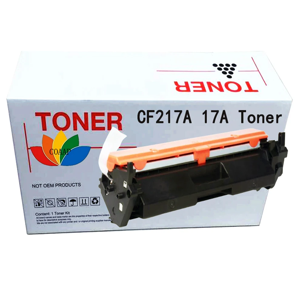 CF217A 17A 217A Toner Cartridge Compatible for HP LaserJet Pro M102a M102w MFP M130a M130fn M130fw M130nw Printer No Chip