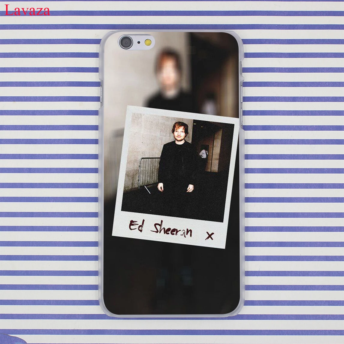 Жесткий чехол Lavaza Ed Sheeran для iPhone XR XS X 11 Pro Max 10 7 8 6S 5 5S SE 4S 4