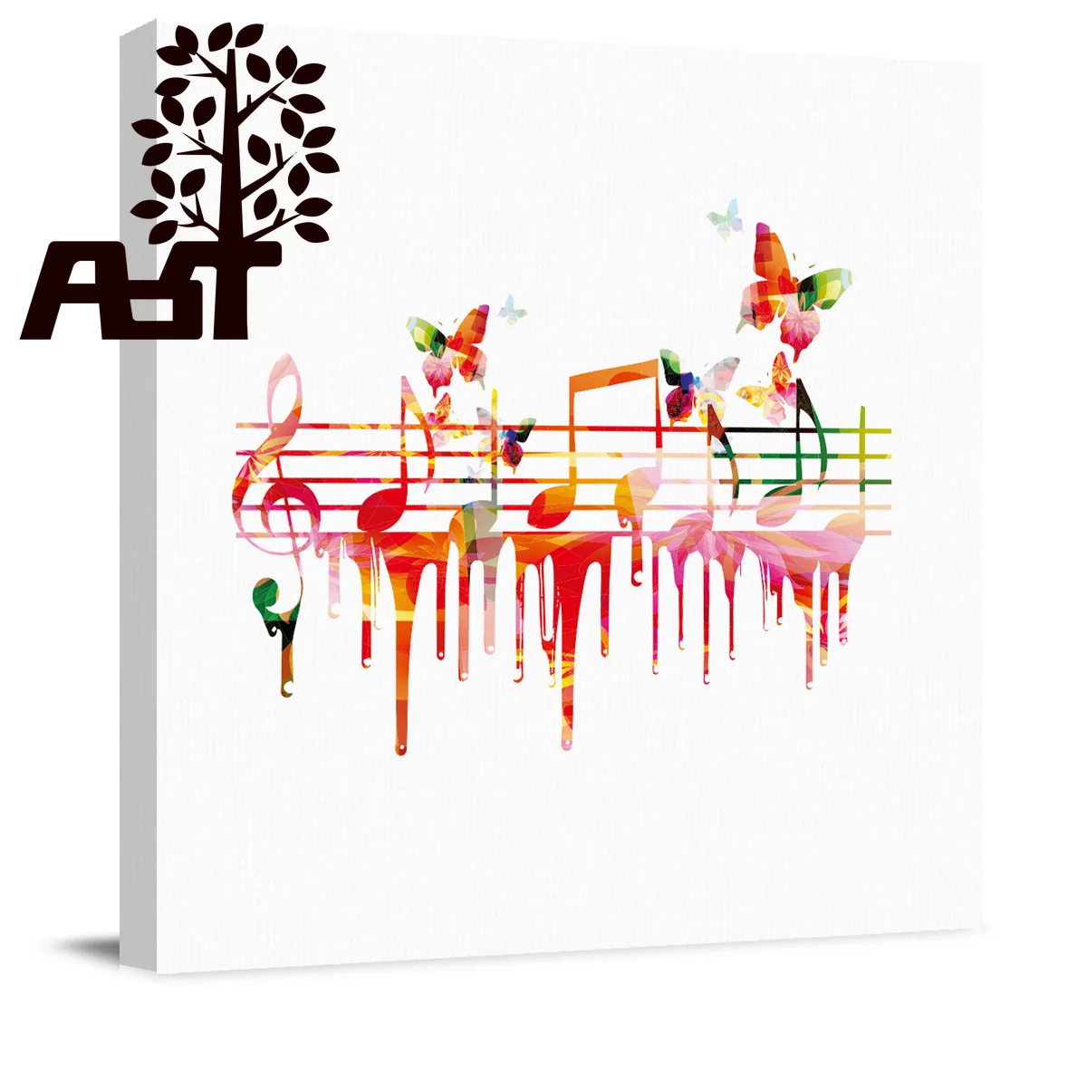 ArtStore музыкальная Нотная картина маслом готовы повесить галерея декоративная