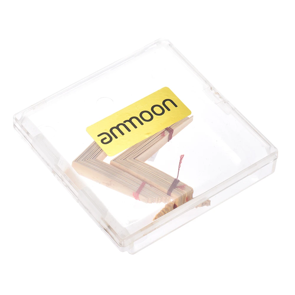 Ammoon Гобои тростника трость Запчасти раздолбал в форме Папка с Пластик чехол 20