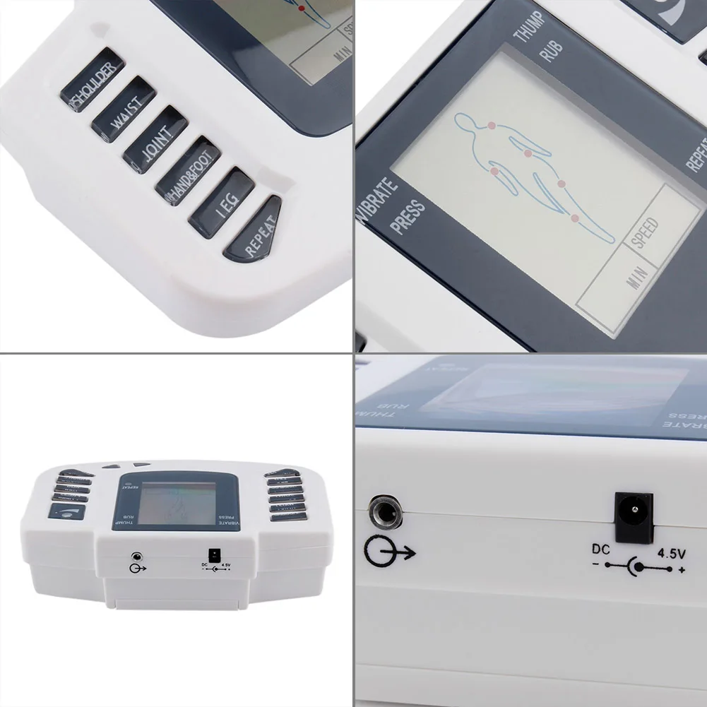 Электрический стимулятор массажер для мышц тапочки электроды подушечки